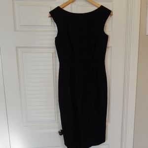 J crew wool little black dress size 4